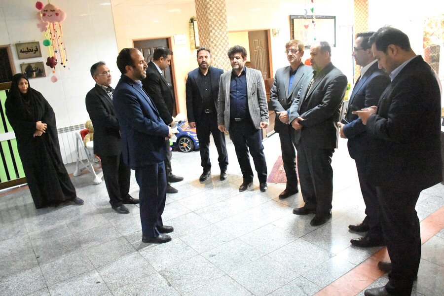 بازدید مسئولان از شیرخوارگاه معتضدی