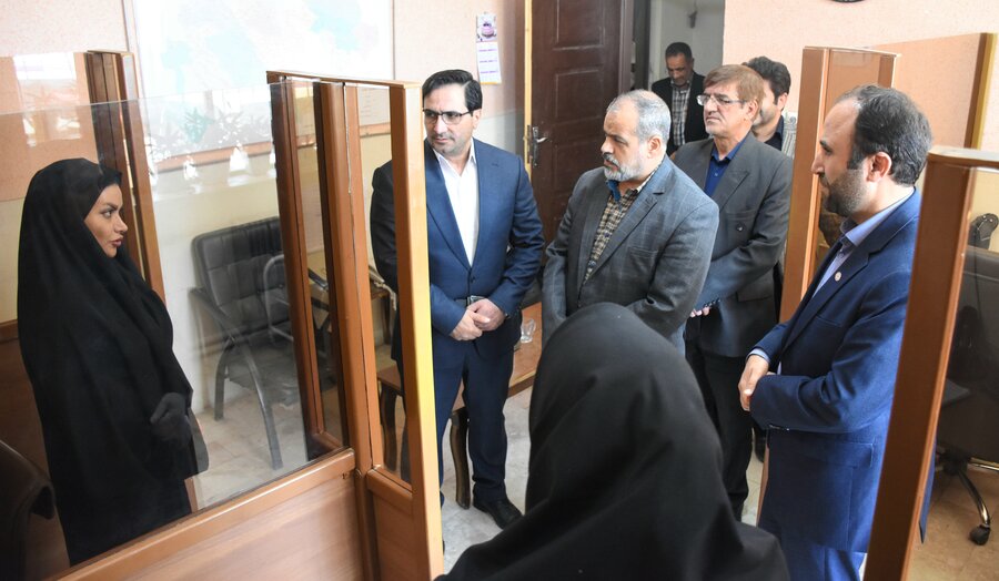 بازدید مسئولان از مجموعه اورژانس اجتماعی