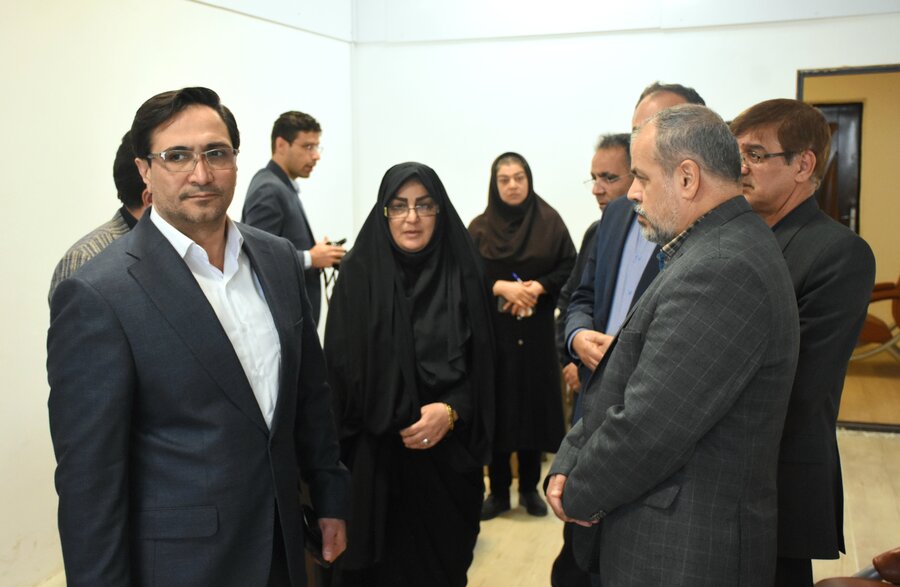 بازدید مسئولان از مجموعه اورژانس اجتماعی