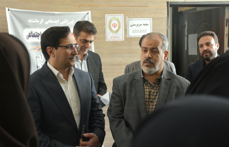 بازدید مسئولان از مجموعه اورژانس اجتماعی