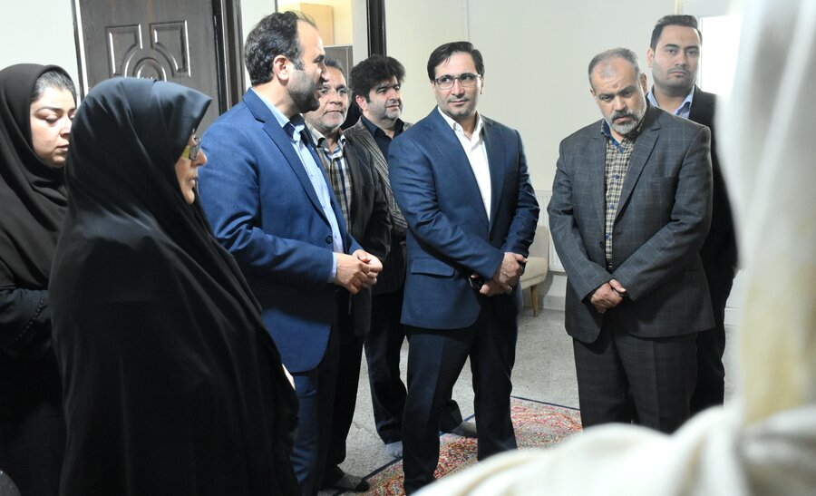 بازدید مسئولان از مجموعه اورژانس اجتماعی