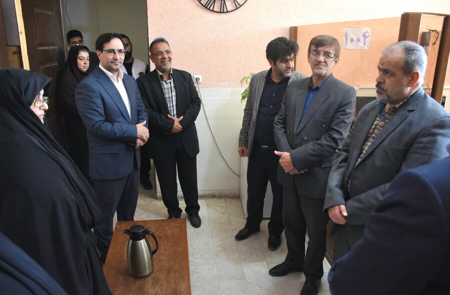 بازدید مسئولان از مجموعه اورژانس اجتماعی