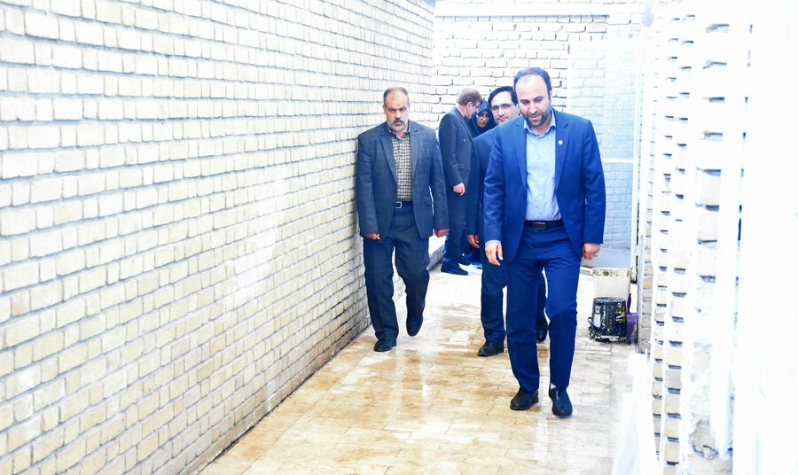 بازدید مسئولان از مجموعه اورژانس اجتماعی