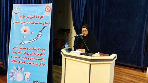 کارگاه آموزشی طرح ارتقای سلامت بهداشت دهان و دندان ویژه کارشناسان مراکز توانبخشی بهزیستی برگزار شد