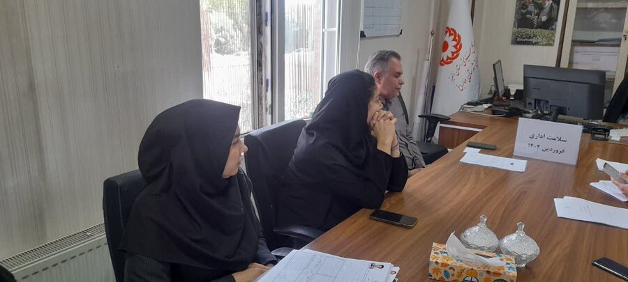 کمیته سلامت اداری و صیانت از حقوق شهروندی و کمیته عملکرد اداری در بهزیستی چهارباغ