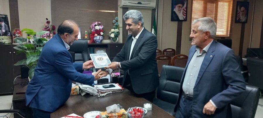 ورامین  | دیدار صمیمی رئیس اداره بهزیستی باشهردار ورییس شورای شهر جواد آباد