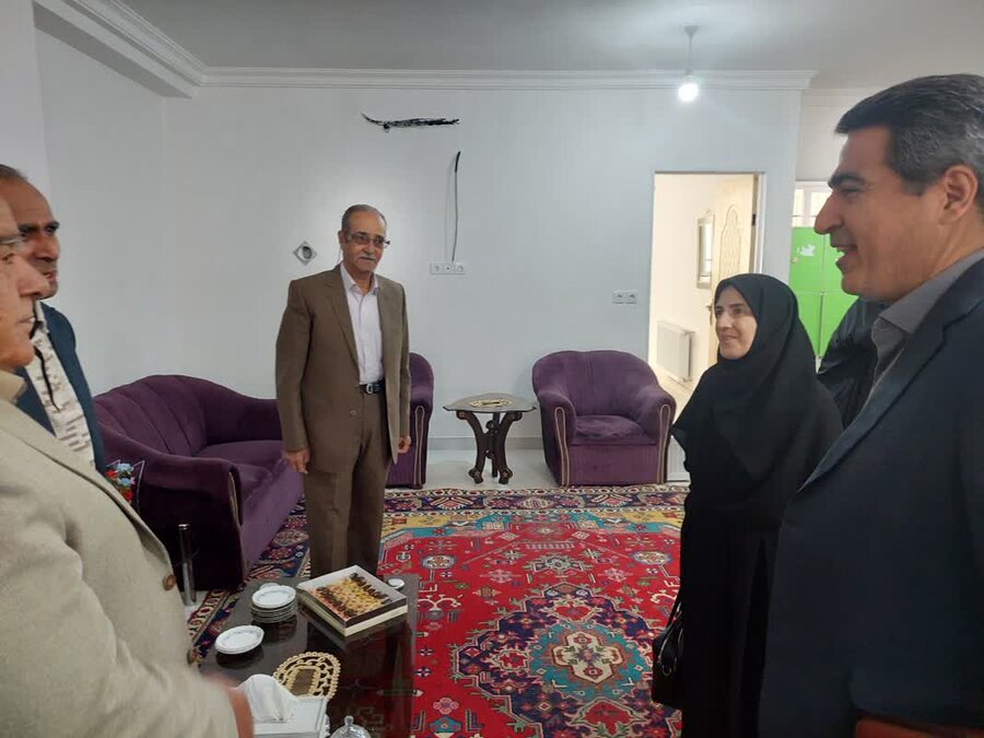 حضور وزیر تعاون، کار و رفاه اجتماعی در جمع فرزندان خانه فرشتگان بهزیستی شهرستان میانه