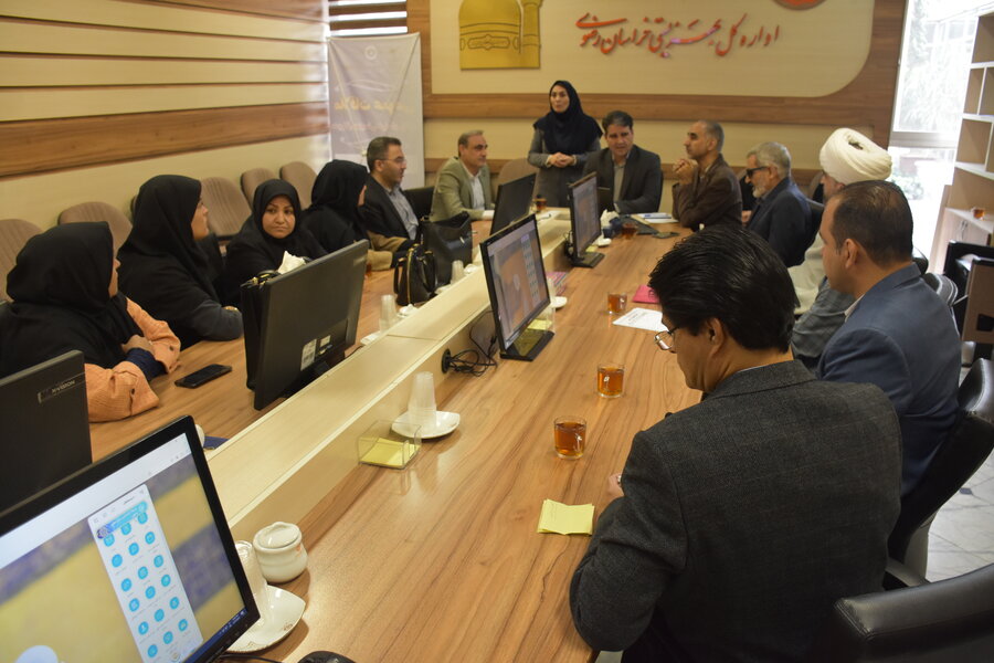 دیدار صمیمی مدیرکل بهزیستی خراسان رضوی با اعضای هیات مدیره کانون ناشنوایان 