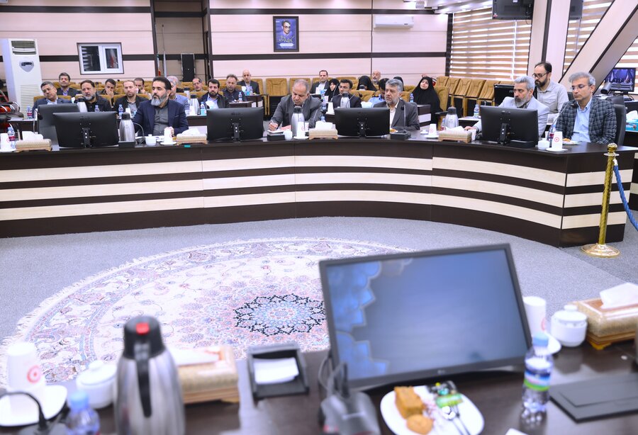 نشست رئیس سازمان بهزیستی کشور با همکاران حوزه حراست ، گزینش، ارتباطات مردمی