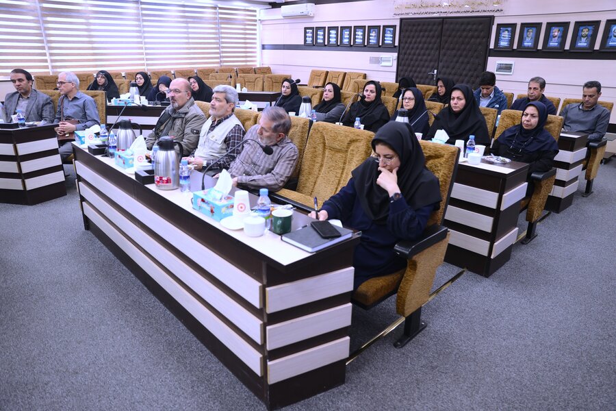 نشست رئیس سازمان بهزیستی کشور با همکاران حوزه حراست ، گزینش، ارتباطات مردمی