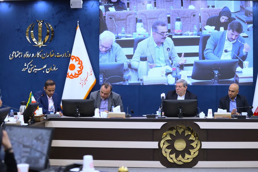 نشست رئیس سازمان بهزیستی کشور با همکران حوزه روابط عمومی ، مجلس ، امور بانوان