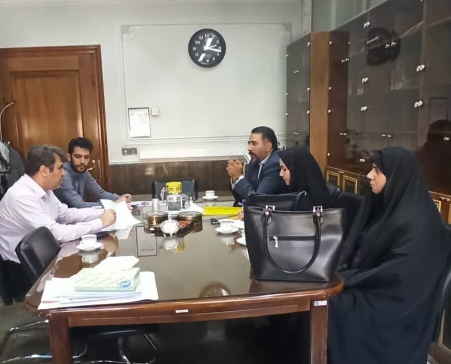 نشست مشترک سازمان بهزیستی و مدیر دفتر طرح و برنامه سازمان حج و زیارت