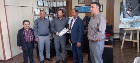 ورامین | دیدار رئیس بهزیستی با مدیریت اداره توزیع برق شهرستان