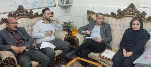 بازدید سرپرست اداره فوریتهای اجتماعی بهزیستی خوزستان از مراکز کاهش آسیب اعتیاد اهواز