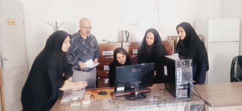 بازدید گروهی از مرکز مثبت زندگی کد ۴۶۰۳ با حضور رئیس بهزیستی نظرآباد