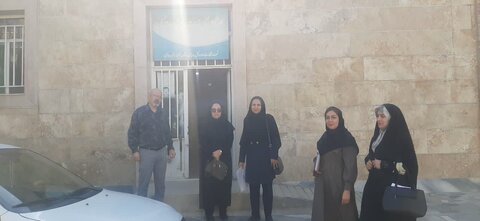 بازدید گروهی از مرکز مثبت زندگی کد ۴۶۰۳ با حضور رئیس بهزیستی نظرآباد