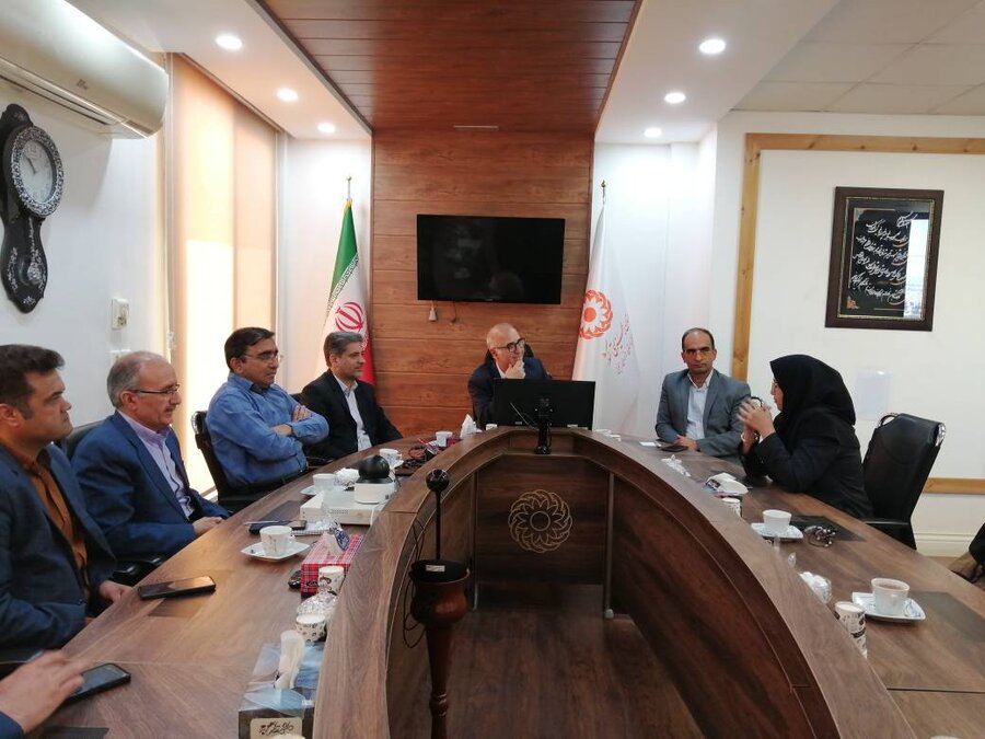 دیدار صمیمی مدیر کل بهزیستی استان با معاونین و کارکنان حوزه های تخصصی