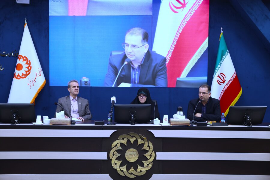 نشست معاونت سلامت اجتماعی با مدیران بنیاد شهید
