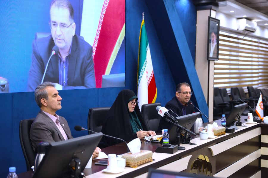 نشست معاونت سلامت اجتماعی با مدیران بنیاد شهید