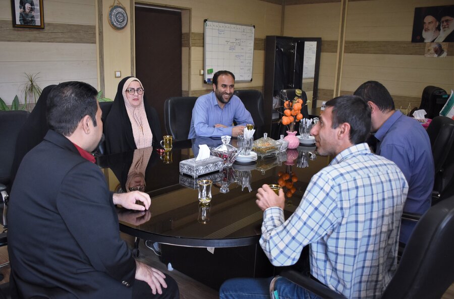 دیدار مدیرکل با اعضای انجمن بوستان وحدت