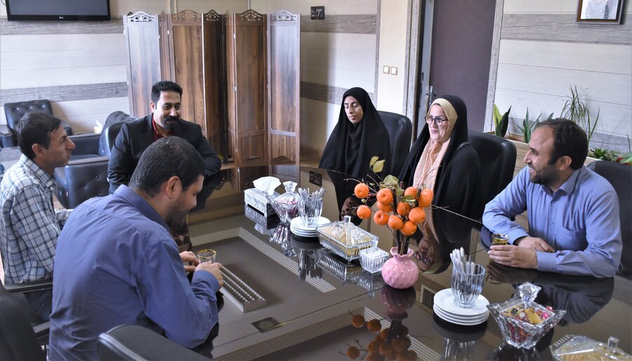 دیدار مدیرکل با اعضای انجمن بوستان وحدت