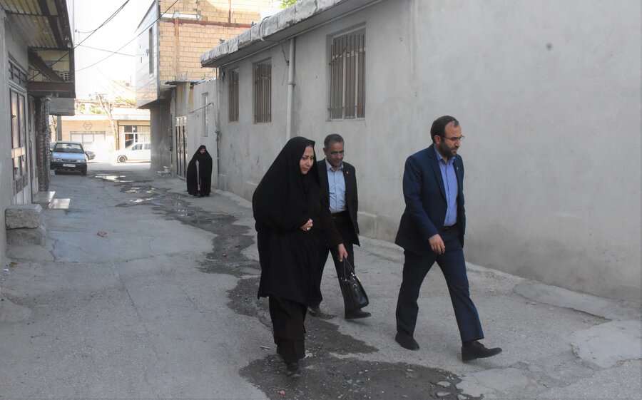 دیدار مدیرکل بهزیستی با مددجویان