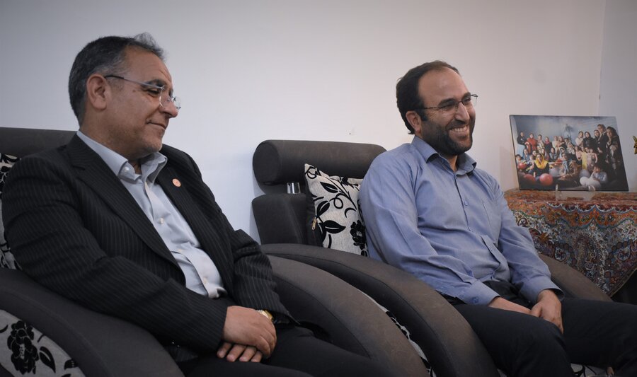 دیدار مدیرکل بهزیستی با مددجویان