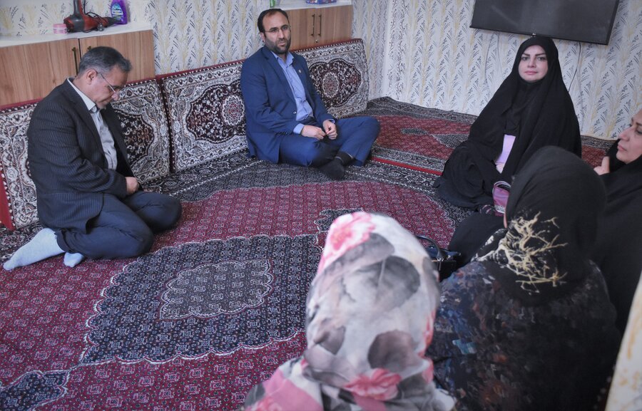 دیدار مدیرکل بهزیستی با مددجویان
