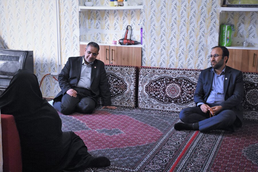 دیدار مدیرکل بهزیستی با مددجویان