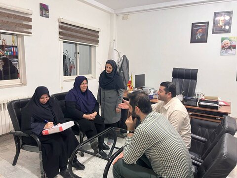 کلاردشت | بازدید رئیس اداره پذیرش بهزیستی مازندران از خانه کوچک "فرشتگان مهر کلار"