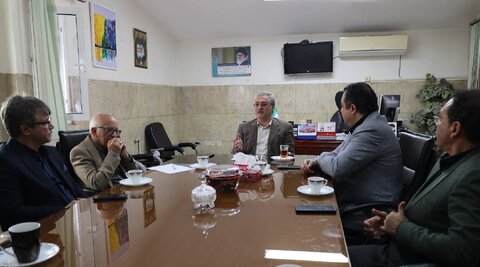 نشست معاون امور توانبخشی بهزیستی مازندران با هیات مدیره انجمن مراکز غیردولتی استان 