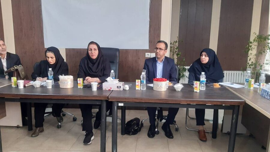 شهریار | هم‌اندیشی مسئولین مشارکت‌های مردمی بهزیستی برای تقویت حمایت‌های خیرین