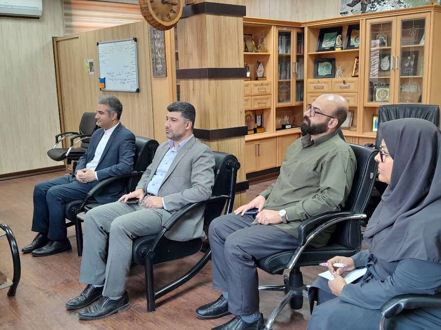 دیدار عضو شورای شهررشت با سرپرست بهزیستی گیلان
