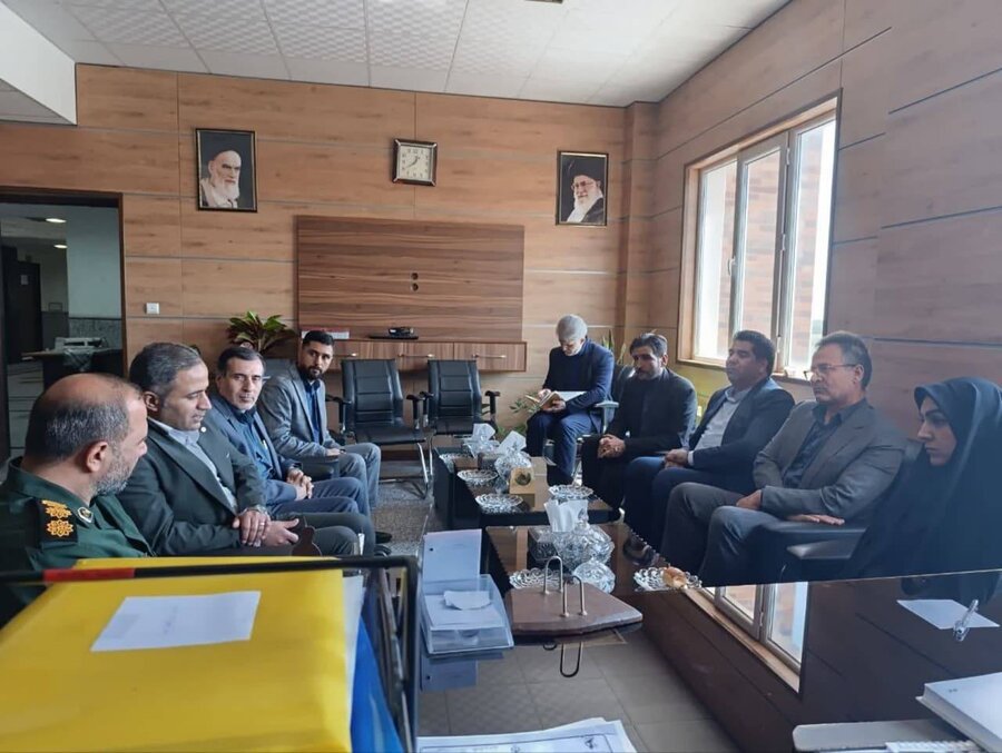 ملارد | دیدار رئیس اداره بهزیستی با فرمانده جدید سپاه پاسداران