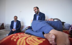 حضور مدیرکل، موجب دلگرمی مددجویان در سنقروکلیایی شد