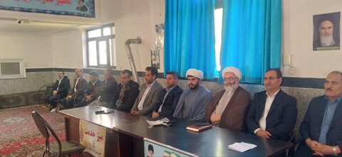 گزارش تصویری| برگزاری میز ارتباطات مردمی در مصلای کلیبر