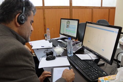 حضور مدیرکل بهزیستی خوزستان در سامانه سامد