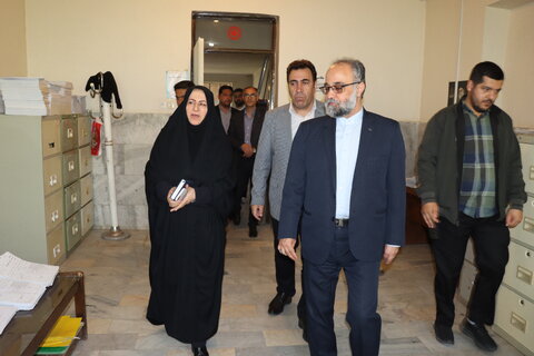 گزارش تصویری|  بازدید دادستان و شهرستان اردبیل از واحدهای اداره بهزیستی شهرستان اردبیل