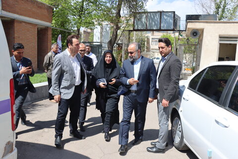 گزارش تصویری|  بازدید دادستان و شهرستان اردبیل از واحدهای اداره بهزیستی شهرستان اردبیل