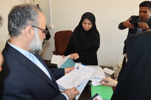 گزارش تصویری|  بازدید دادستان و شهرستان اردبیل از واحدهای اداره بهزیستی شهرستان اردبیل