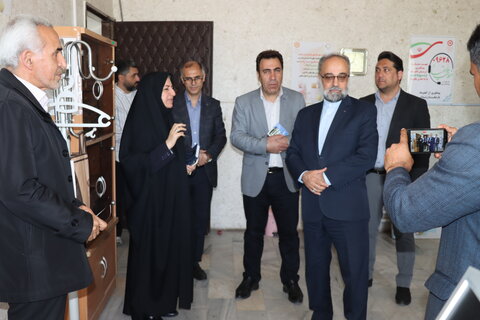 گزارش تصویری|  بازدید دادستان و شهرستان اردبیل از واحدهای اداره بهزیستی شهرستان اردبیل