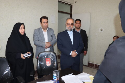 گزارش تصویری|  بازدید دادستان و شهرستان اردبیل از واحدهای اداره بهزیستی شهرستان اردبیل