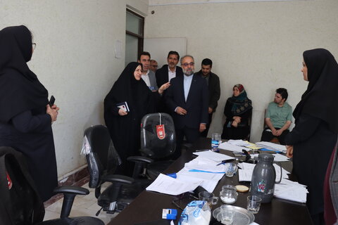 گزارش تصویری|  بازدید دادستان و شهرستان اردبیل از واحدهای اداره بهزیستی شهرستان اردبیل