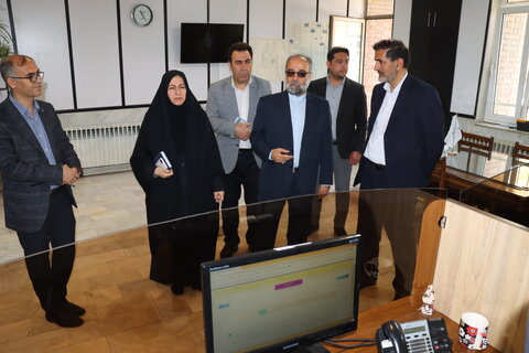 گزارش تصویری|  بازدید دادستان و شهرستان اردبیل از واحدهای اداره بهزیستی شهرستان اردبیل