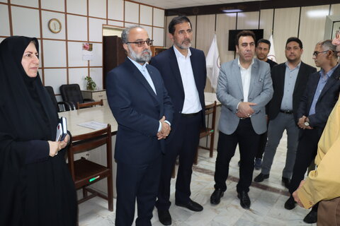 گزارش تصویری|  بازدید دادستان و شهرستان اردبیل از واحدهای اداره بهزیستی شهرستان اردبیل