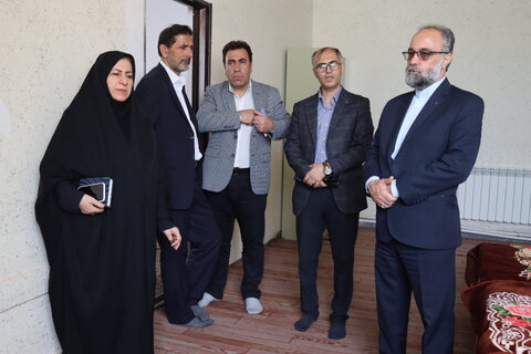 گزارش تصویری|  بازدید دادستان و شهرستان اردبیل از واحدهای اداره بهزیستی شهرستان اردبیل
