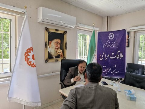 کرج | مدیر بهزیستی کرج میزبان جامعه هدف بهزیستی و عموم مردم در جلسات ملاقات مردمی بود