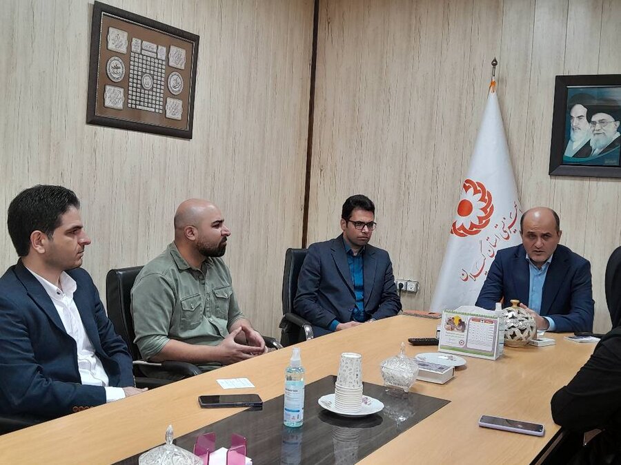 دیدار کانون ناشنوایان شرق گیلان با سرپرست بهزیستی