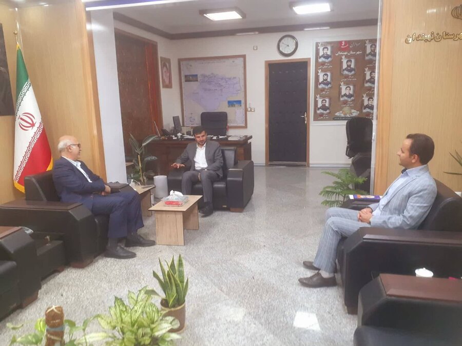 مدیرکل بهزیستی خراسان جنوبی با فرماندار شهرستان نهبندان، دیدار کرد مدیرکل بهزیستی خراسان جنوبی با فرماندار شهرستان نهبندان، دیدار کرد