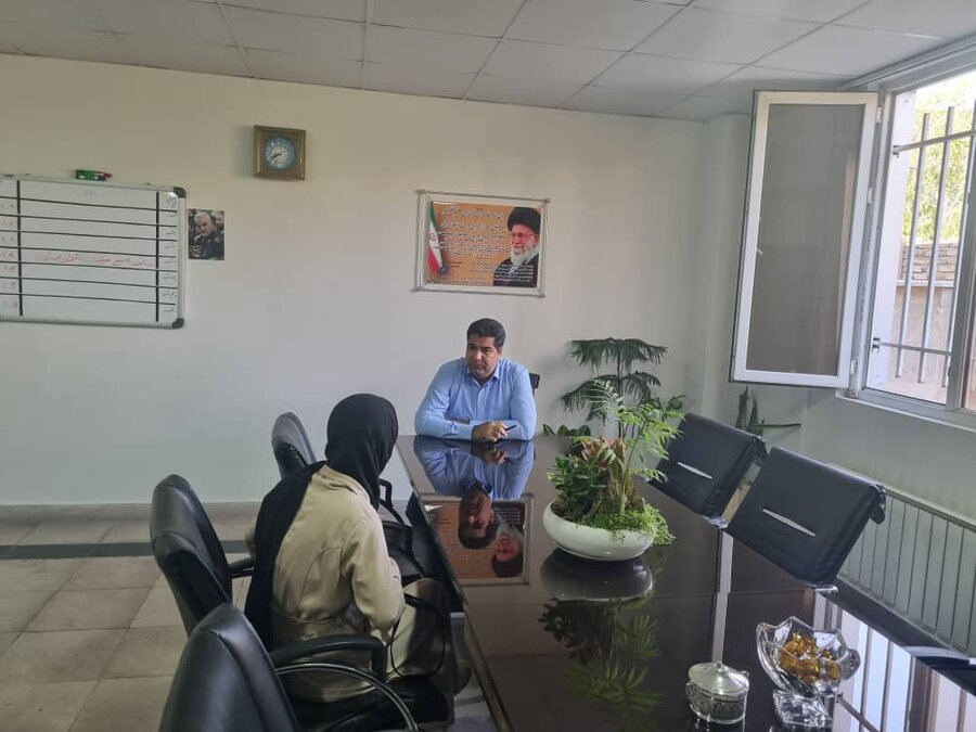 ملارد | برگزاری اولین جلسه ملاقات مردمی اداره بهزیستی در سال جدید